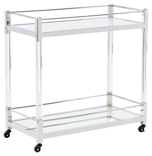 Chaseton Bar Cart Milwaukee Furniture of Chicago - Furniture Store in Chicago Serving Humbolt Park, Roscoe Village, Avondale, & Homan Square