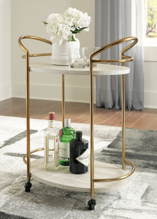 Tarica Bar Cart Milwaukee Furniture of Chicago - Furniture Store in Chicago Serving Humbolt Park, Roscoe Village, Avondale, & Homan Square