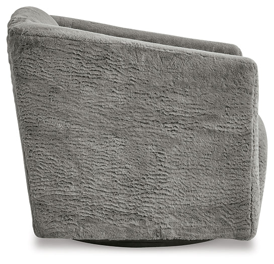 Bramner Swivel Accent Chair Milwaukee Furniture of Chicago - Furniture Store in Chicago Serving Humbolt Park, Roscoe Village, Avondale, & Homan Square