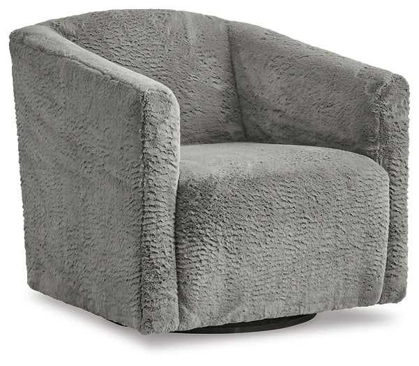 Bramner Swivel Accent Chair Milwaukee Furniture of Chicago - Furniture Store in Chicago Serving Humbolt Park, Roscoe Village, Avondale, & Homan Square
