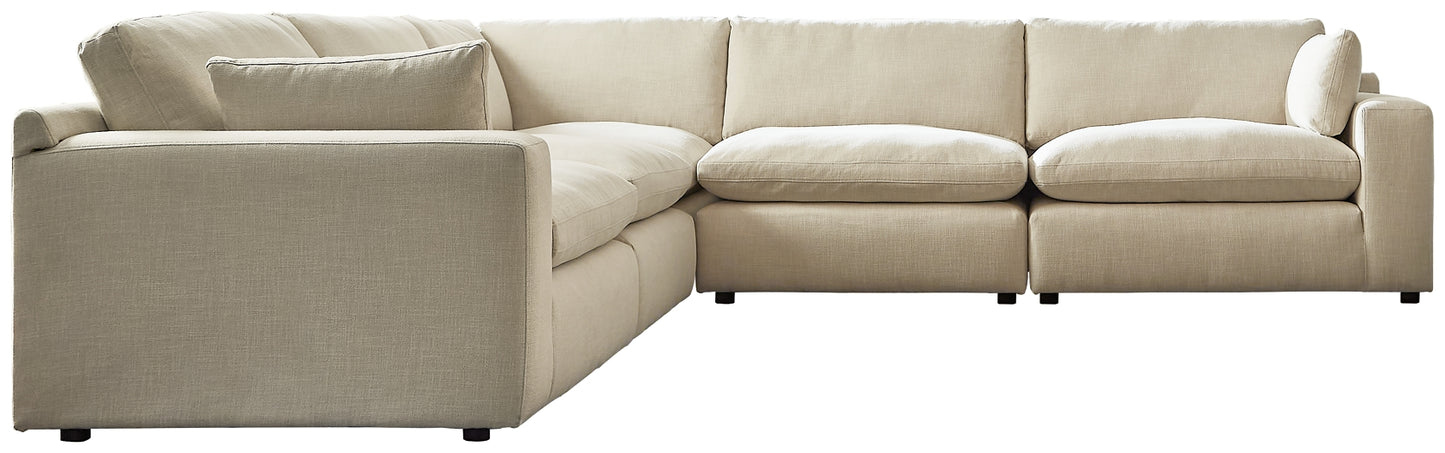 Elyza 5-Piece Sectional Milwaukee Furniture of Chicago - Furniture Store in Chicago Serving Humbolt Park, Roscoe Village, Avondale, & Homan Square