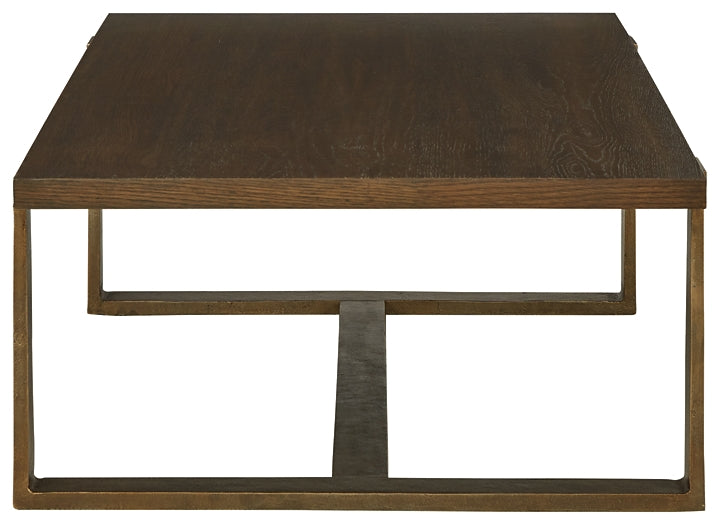 Balintmore Rectangular Cocktail Table Milwaukee Furniture of Chicago - Furniture Store in Chicago Serving Humbolt Park, Roscoe Village, Avondale, & Homan Square