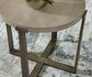 Dalenville Round End Table Milwaukee Furniture of Chicago - Furniture Store in Chicago Serving Humbolt Park, Roscoe Village, Avondale, & Homan Square
