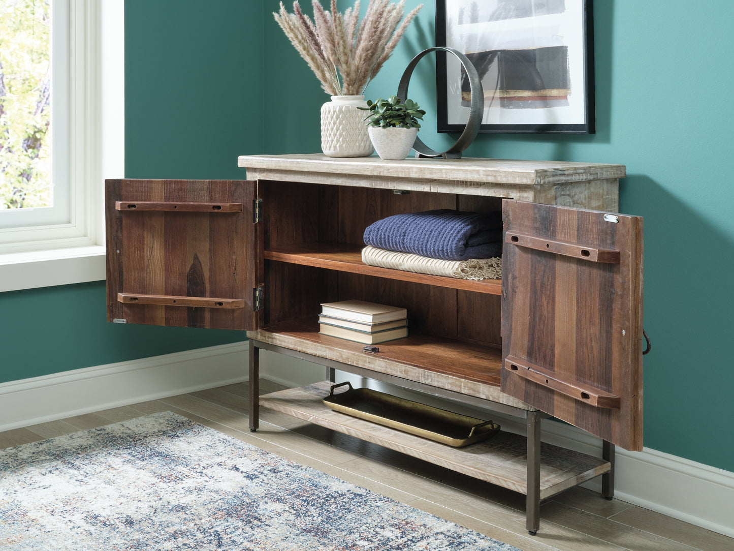 Laddford Accent Cabinet Milwaukee Furniture of Chicago - Furniture Store in Chicago Serving Humbolt Park, Roscoe Village, Avondale, & Homan Square