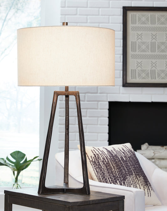 Ryandale Metal Table Lamp (1/CN) Milwaukee Furniture of Chicago - Furniture Store in Chicago Serving Humbolt Park, Roscoe Village, Avondale, & Homan Square