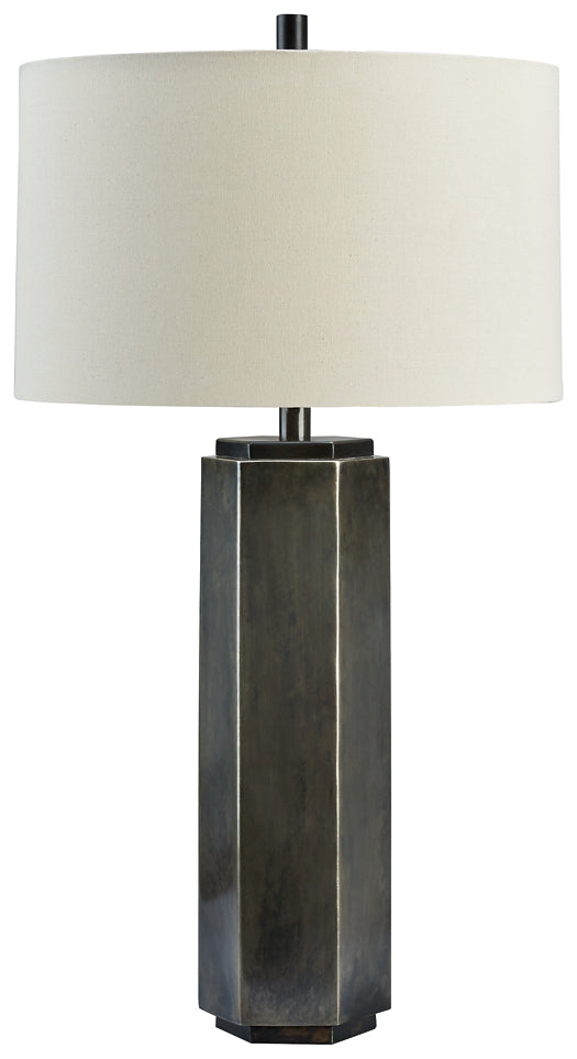 Dirkton Metal Table Lamp (1/CN) Milwaukee Furniture of Chicago - Furniture Store in Chicago Serving Humbolt Park, Roscoe Village, Avondale, & Homan Square