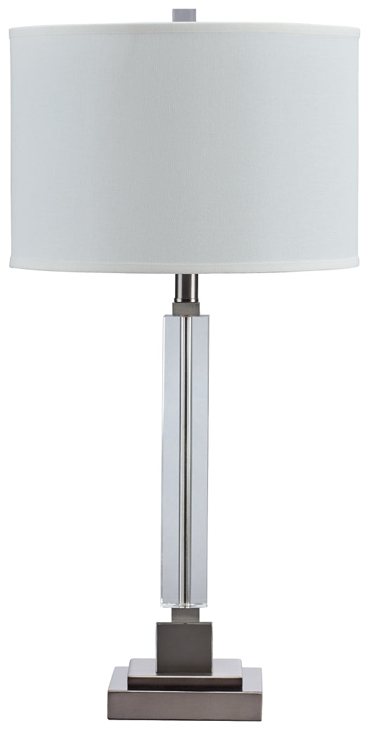 Deccalen Crystal Table Lamp (1/CN) Milwaukee Furniture of Chicago - Furniture Store in Chicago Serving Humbolt Park, Roscoe Village, Avondale, & Homan Square