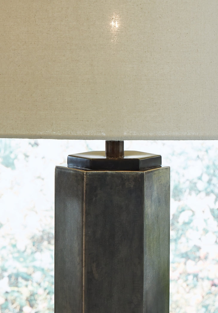 Dirkton Metal Table Lamp (1/CN) Milwaukee Furniture of Chicago - Furniture Store in Chicago Serving Humbolt Park, Roscoe Village, Avondale, & Homan Square