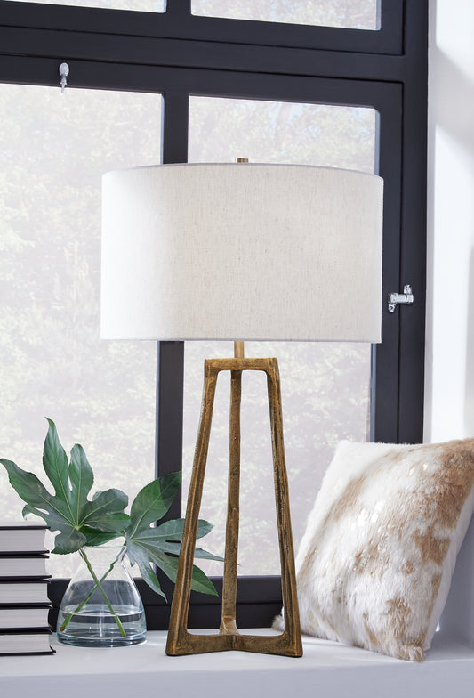 Ryandale Metal Table Lamp (1/CN) Milwaukee Furniture of Chicago - Furniture Store in Chicago Serving Humbolt Park, Roscoe Village, Avondale, & Homan Square