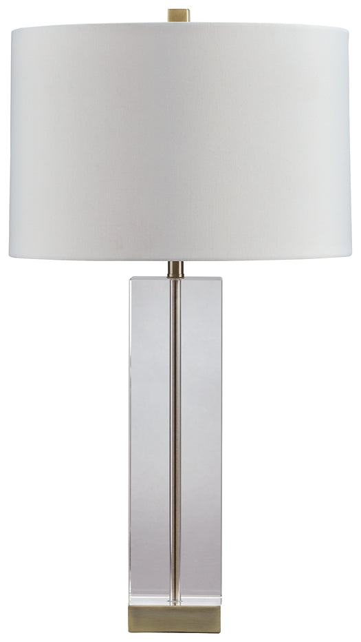 Teelsen Crystal Table Lamp (1/CN) Milwaukee Furniture of Chicago - Furniture Store in Chicago Serving Humbolt Park, Roscoe Village, Avondale, & Homan Square