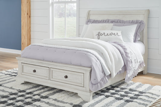 Robbinsdale Full Sleigh Storage Bed Milwaukee Furniture of Chicago - Furniture Store in Chicago Serving Humbolt Park, Roscoe Village, Avondale, & Homan Square