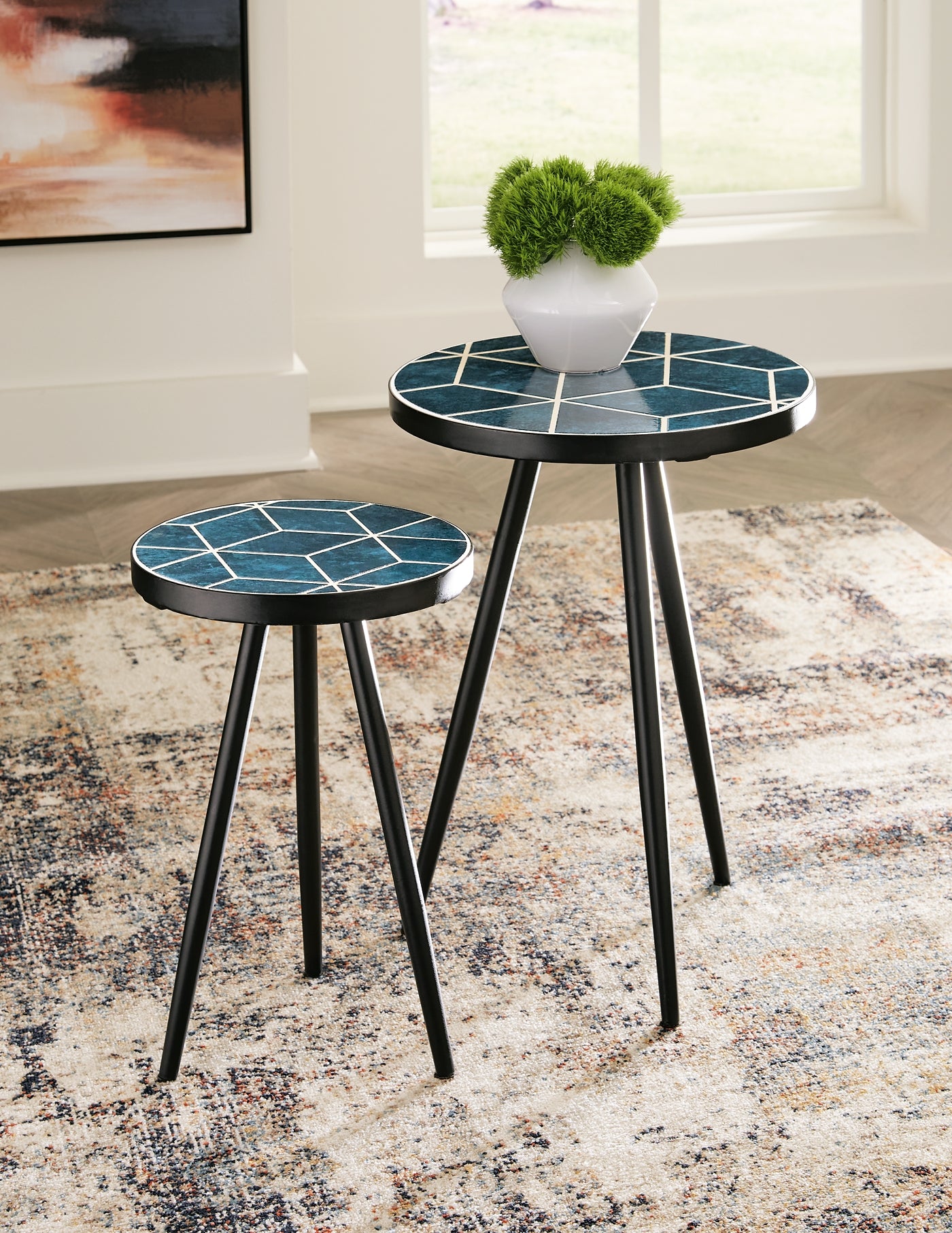 Clairbelle Accent Table (2/CN) Milwaukee Furniture of Chicago - Furniture Store in Chicago Serving Humbolt Park, Roscoe Village, Avondale, & Homan Square