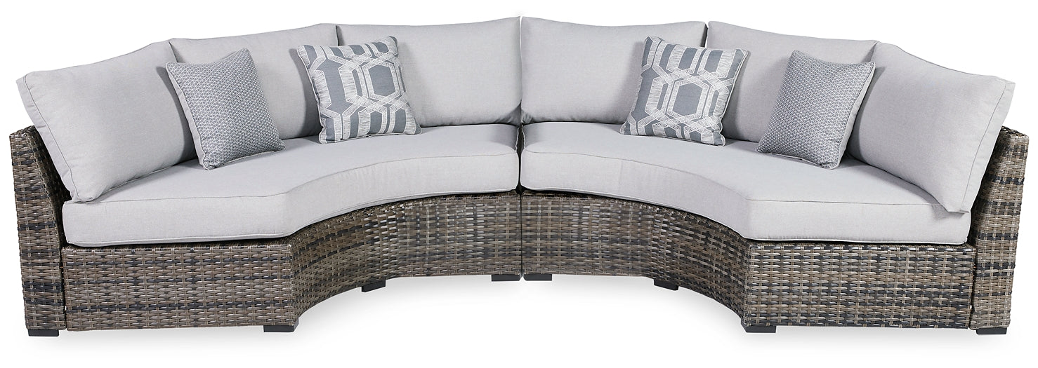 Harbor Court 2-Piece Outdoor Sectional Milwaukee Furniture of Chicago - Furniture Store in Chicago Serving Humbolt Park, Roscoe Village, Avondale, & Homan Square