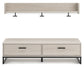 Socalle Bench with Coat Rack Milwaukee Furniture of Chicago - Furniture Store in Chicago Serving Humbolt Park, Roscoe Village, Avondale, & Homan Square
