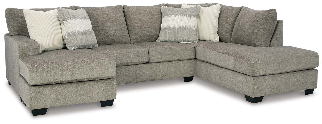 Creswell 2-Piece Sectional with Chaise Milwaukee Furniture of Chicago - Furniture Store in Chicago Serving Humbolt Park, Roscoe Village, Avondale, & Homan Square
