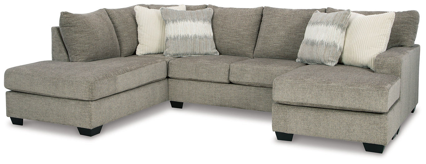 Creswell 2-Piece Sectional with Chaise Milwaukee Furniture of Chicago - Furniture Store in Chicago Serving Humbolt Park, Roscoe Village, Avondale, & Homan Square