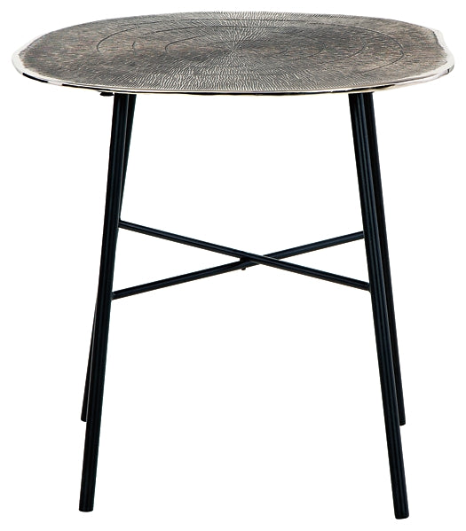 Laverford Round End Table Milwaukee Furniture of Chicago - Furniture Store in Chicago Serving Humbolt Park, Roscoe Village, Avondale, & Homan Square
