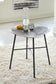 Laverford Round End Table Milwaukee Furniture of Chicago - Furniture Store in Chicago Serving Humbolt Park, Roscoe Village, Avondale, & Homan Square