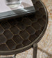 Doraley Round End Table Milwaukee Furniture of Chicago - Furniture Store in Chicago Serving Humbolt Park, Roscoe Village, Avondale, & Homan Square