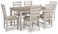 Skempton Dining Room Table Set (7/CN) Milwaukee Furniture of Chicago - Furniture Store in Chicago Serving Humbolt Park, Roscoe Village, Avondale, & Homan Square