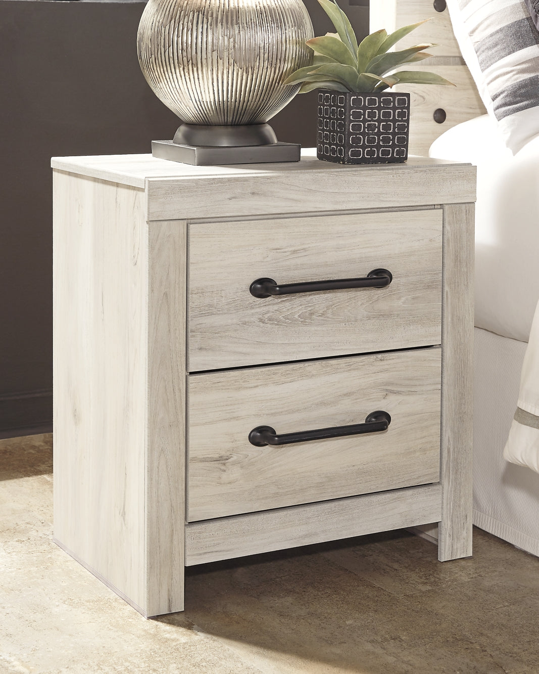 Cambeck Queen Panel Headboard with Mirrored Dresser and 2 Nightstands Milwaukee Furniture of Chicago - Furniture Store in Chicago Serving Humbolt Park, Roscoe Village, Avondale, & Homan Square