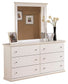 Bostwick Shoals Twin Panel Bed with Mirrored Dresser and Chest Milwaukee Furniture of Chicago - Furniture Store in Chicago Serving Humbolt Park, Roscoe Village, Avondale, & Homan Square