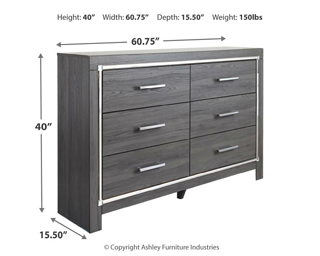 Lodanna Full Panel Bed with Dresser Milwaukee Furniture of Chicago - Furniture Store in Chicago Serving Humbolt Park, Roscoe Village, Avondale, & Homan Square