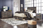 Drystan King Panel Bed with Mirrored Dresser, Chest and 2 Nightstands Milwaukee Furniture of Chicago - Furniture Store in Chicago Serving Humbolt Park, Roscoe Village, Avondale, & Homan Square