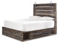 Drystan King Panel Bed with Mirrored Dresser, Chest and 2 Nightstands Milwaukee Furniture of Chicago - Furniture Store in Chicago Serving Humbolt Park, Roscoe Village, Avondale, & Homan Square