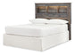 Drystan Full Bookcase Headboard with Mirrored Dresser and 2 Nightstands Milwaukee Furniture of Chicago - Furniture Store in Chicago Serving Humbolt Park, Roscoe Village, Avondale, & Homan Square