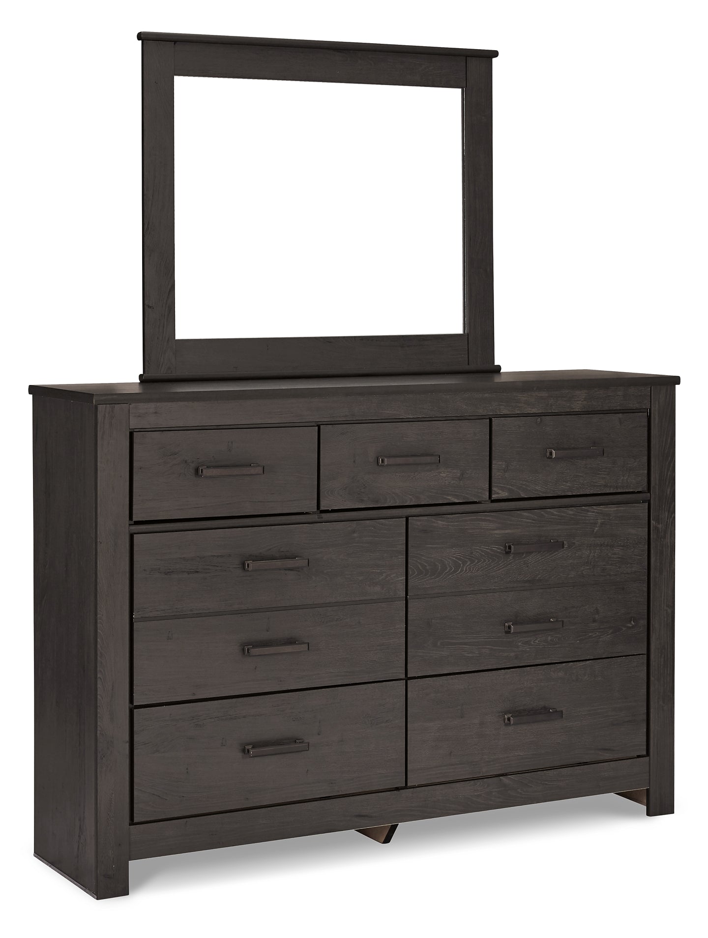 Brinxton Full Panel Bed with Mirrored Dresser, Chest and Nightstand Milwaukee Furniture of Chicago - Furniture Store in Chicago Serving Humbolt Park, Roscoe Village, Avondale, & Homan Square