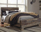 Derekson Queen Panel Bed with Mirrored Dresser, Chest and Nightstand Milwaukee Furniture of Chicago - Furniture Store in Chicago Serving Humbolt Park, Roscoe Village, Avondale, & Homan Square