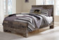 Derekson Full Panel Bed with Mirrored Dresser and 2 Nightstands Milwaukee Furniture of Chicago - Furniture Store in Chicago Serving Humbolt Park, Roscoe Village, Avondale, & Homan Square