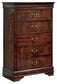 Alisdair California King Sleigh Bed with Mirrored Dresser, Chest and 2 Nightstands Milwaukee Furniture of Chicago - Furniture Store in Chicago Serving Humbolt Park, Roscoe Village, Avondale, & Homan Square