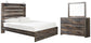 Drystan Queen Panel Bed with Mirrored Dresser Milwaukee Furniture of Chicago - Furniture Store in Chicago Serving Humbolt Park, Roscoe Village, Avondale, & Homan Square