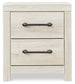 Cambeck King Panel Bed with 4 Storage Drawers with Mirrored Dresser, Chest and Nightstand