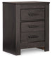 Brinxton King/California King Panel Headboard with Mirrored Dresser, Chest and Nightstand Milwaukee Furniture of Chicago - Furniture Store in Chicago Serving Humbolt Park, Roscoe Village, Avondale, & Homan Square