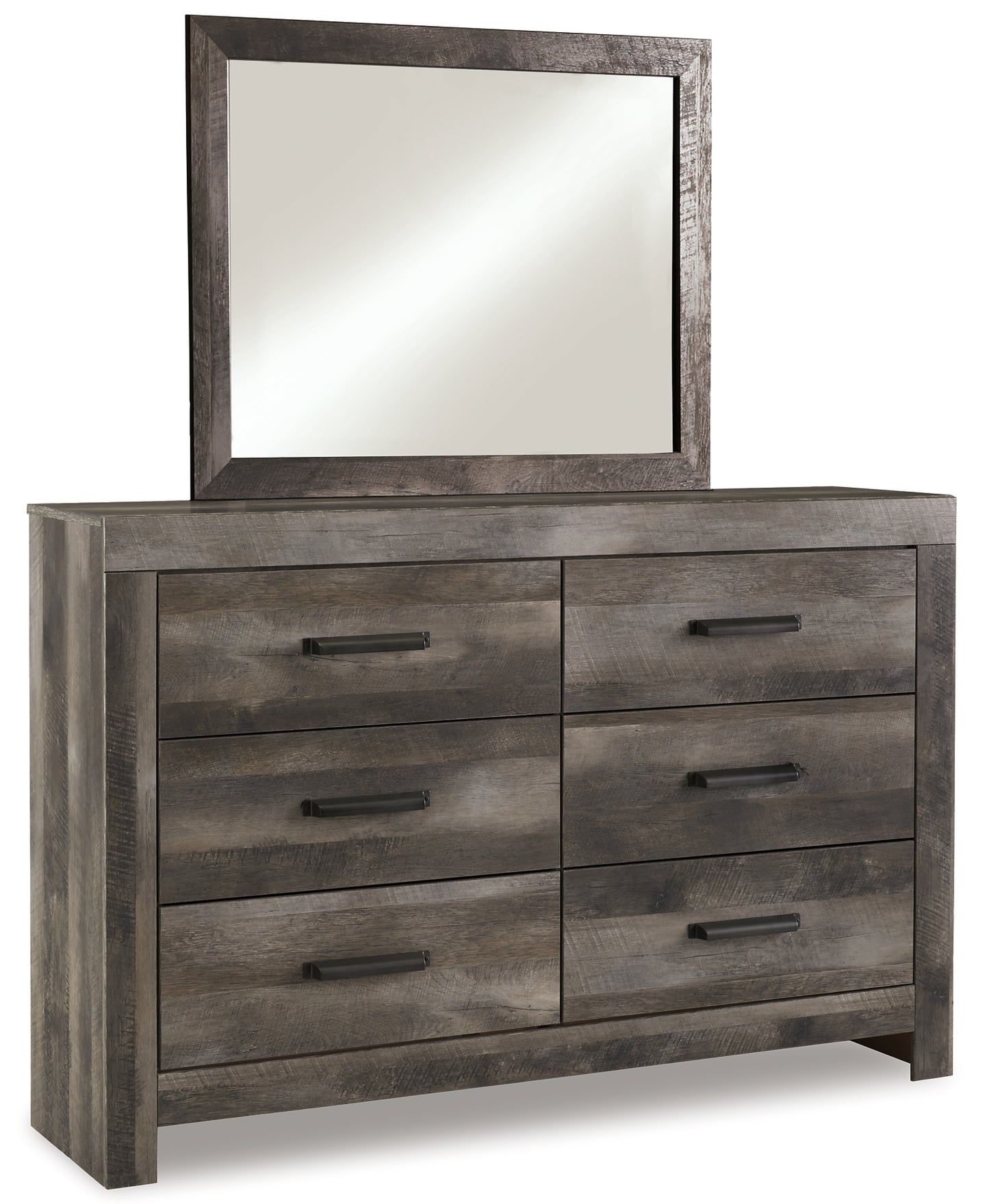 Wynnlow Queen Panel Bed with Mirrored Dresser Milwaukee Furniture of Chicago - Furniture Store in Chicago Serving Humbolt Park, Roscoe Village, Avondale, & Homan Square