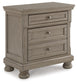 Lettner King Panel Bed with Mirrored Dresser, Chest and Nightstand Milwaukee Furniture of Chicago - Furniture Store in Chicago Serving Humbolt Park, Roscoe Village, Avondale, & Homan Square
