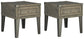 Chazney 2 End Tables Milwaukee Furniture of Chicago - Furniture Store in Chicago Serving Humbolt Park, Roscoe Village, Avondale, & Homan Square