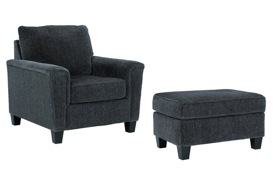 Abinger Chair and Ottoman Milwaukee Furniture of Chicago - Furniture Store in Chicago Serving Humbolt Park, Roscoe Village, Avondale, & Homan Square