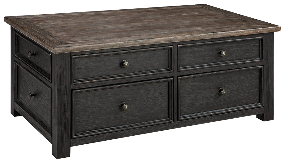 Tyler Creek Coffee Table with 1 End Table Milwaukee Furniture of Chicago - Furniture Store in Chicago Serving Humbolt Park, Roscoe Village, Avondale, & Homan Square