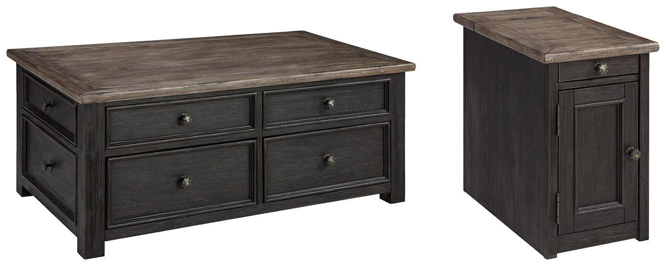 Tyler Creek Coffee Table with 1 End Table Milwaukee Furniture of Chicago - Furniture Store in Chicago Serving Humbolt Park, Roscoe Village, Avondale, & Homan Square