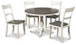Nelling Dining Table and 4 Chairs Milwaukee Furniture of Chicago - Furniture Store in Chicago Serving Humbolt Park, Roscoe Village, Avondale, & Homan Square