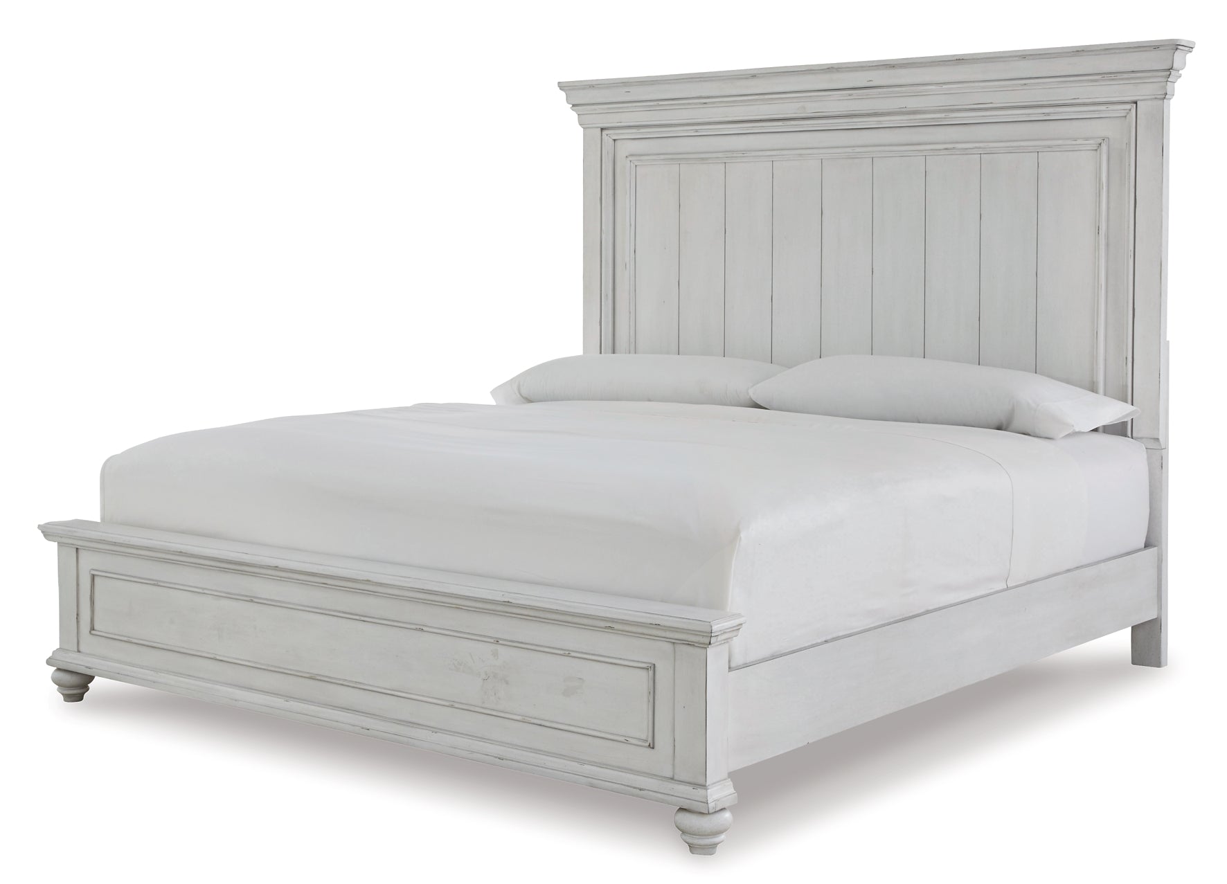 Kanwyn Queen Panel Bed with Mirrored Dresser and Chest Milwaukee Furniture of Chicago - Furniture Store in Chicago Serving Humbolt Park, Roscoe Village, Avondale, & Homan Square