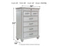 Kanwyn King Panel Bed with Mirrored Dresser and Chest Milwaukee Furniture of Chicago - Furniture Store in Chicago Serving Humbolt Park, Roscoe Village, Avondale, & Homan Square