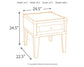Todoe Coffee Table with 1 End Table Milwaukee Furniture of Chicago - Furniture Store in Chicago Serving Humbolt Park, Roscoe Village, Avondale, & Homan Square