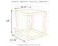 Kelton 2 End Tables Milwaukee Furniture of Chicago - Furniture Store in Chicago Serving Humbolt Park, Roscoe Village, Avondale, & Homan Square