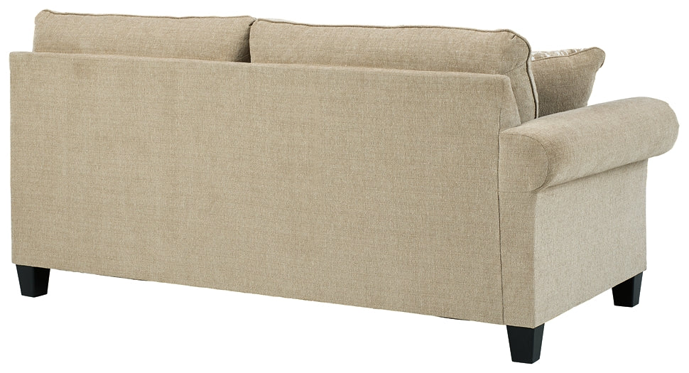 Dovemont 2-Piece Sectional with Chair and Ottoman Milwaukee Furniture of Chicago - Furniture Store in Chicago Serving Humbolt Park, Roscoe Village, Avondale, & Homan Square