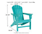 Sundown Treasure Outdoor Chair with End Table Milwaukee Furniture of Chicago - Furniture Store in Chicago Serving Humbolt Park, Roscoe Village, Avondale, & Homan Square